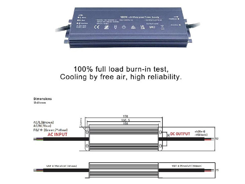 உங்கள் வெளிப்புற விளக்குகளுக்கான Starwell IP67 LED டிரைவர்