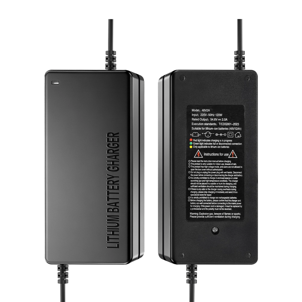 48V 120W லித்தியம் பேட்டரி சார்ஜர்