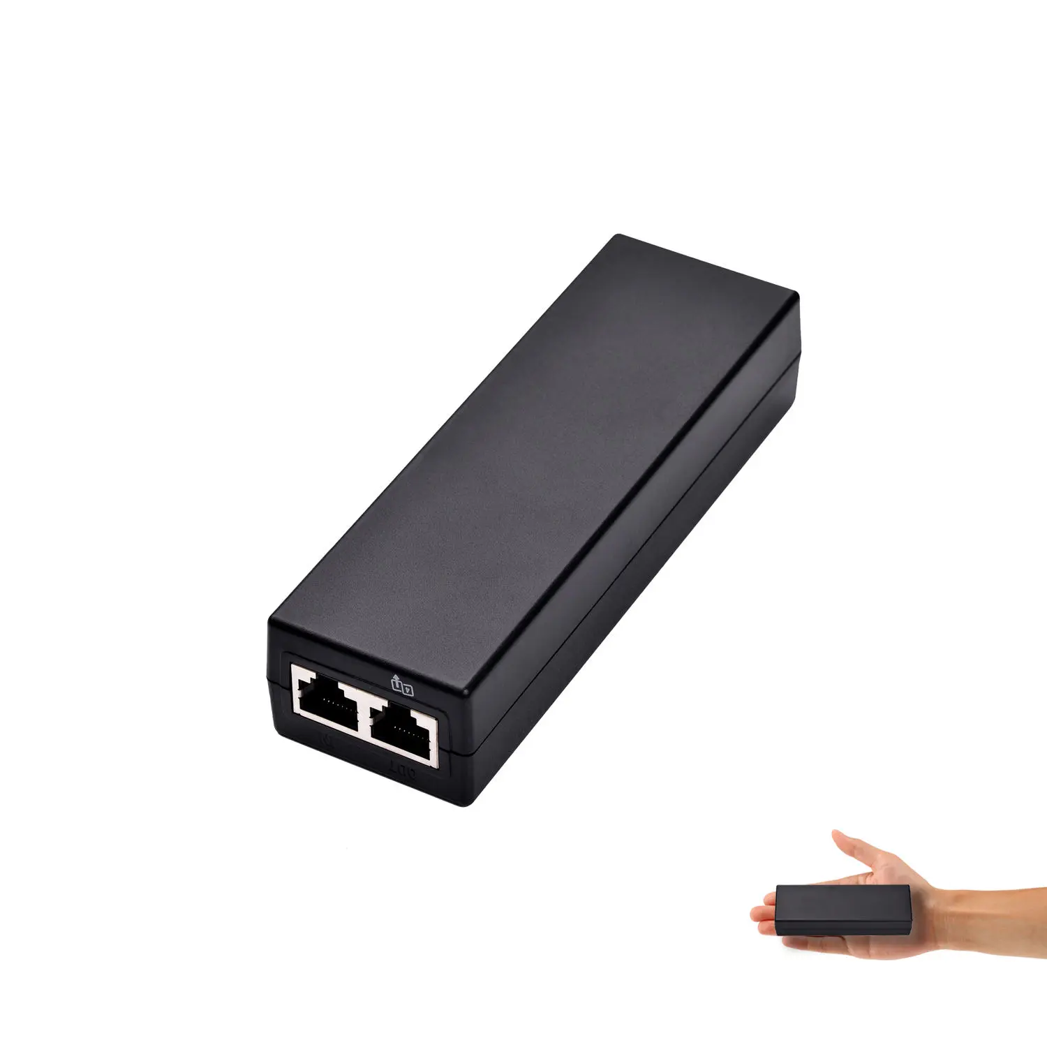 802.3afat 48V 30W 1000Mbps கிகாபிட் ஈதர்நெட் PoE இன்ஜெக்டர்